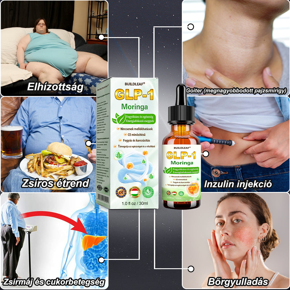 🌿👩‍⚕️ A Magyar Diabetes Társaság (MDT) ajánlásával | BuildLeaf® Natural GLP-1 Cseppek 🌿 – Természetes fogyás, anyagcsere-támogatás és több energia ✨ Heti 4–6 kg fogyás diéta nélkül 🔥