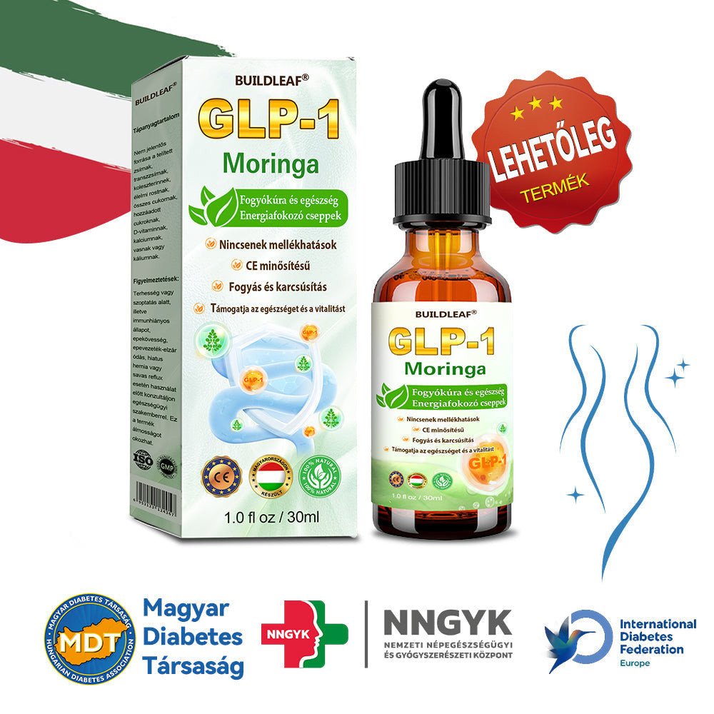 👩‍⚕️ A Magyar Diabetes Társaság (MDT) ajánlásával | BuildLeaf® Natural GLP-1 Cseppek 🌿 – Természetes fogyás, anyagcsere-támogatás és több energia ✨ Heti 4–6 kg fogyás diéta nélkül 🔥